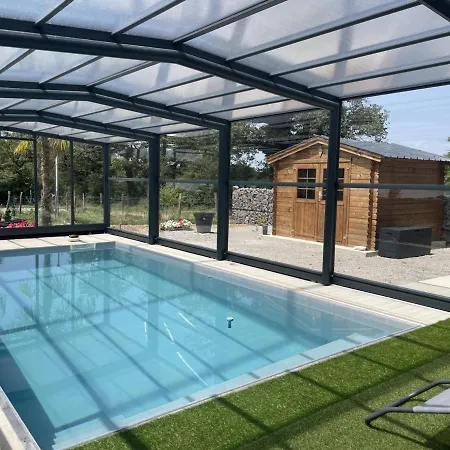 Renove Avec Piscine Chauffee Couverte, Climatisation, Proche Randonnees Et Attractions Locales - Fr-1-489-471 *